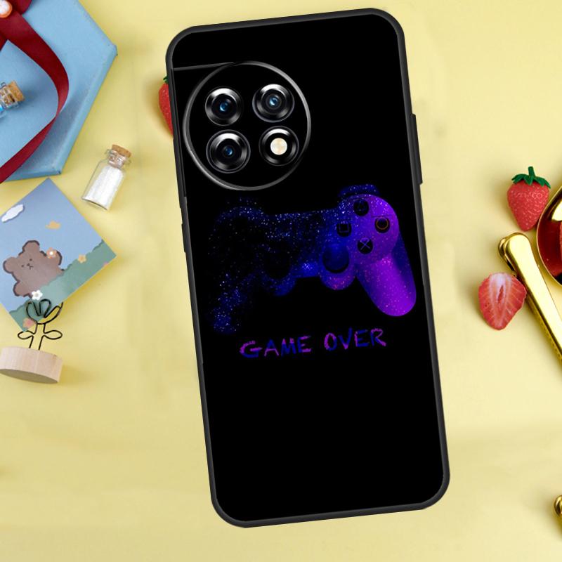 

Cool Gaming Controller Case For OnePlus Nord 5 CE 2 3 4 Lite N20 N30 OnePlus 15 12R 13R 13 12 11 10 10T 13T Cover OnePlus Nord N20