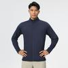 Men S Autumn Stand Collar Solid Color Slim Fit Casual Jacket