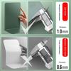 2Pcs Set Transparent Acrylic Bookends Candy Color Desktop Book Stand  School Stationery