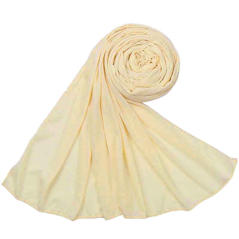Modal Jersey Hijab For Women Cotton Headscarf Soft Long Shawl Muslim Fashion Scarves Islamic Turbans Women Bandana Headband
