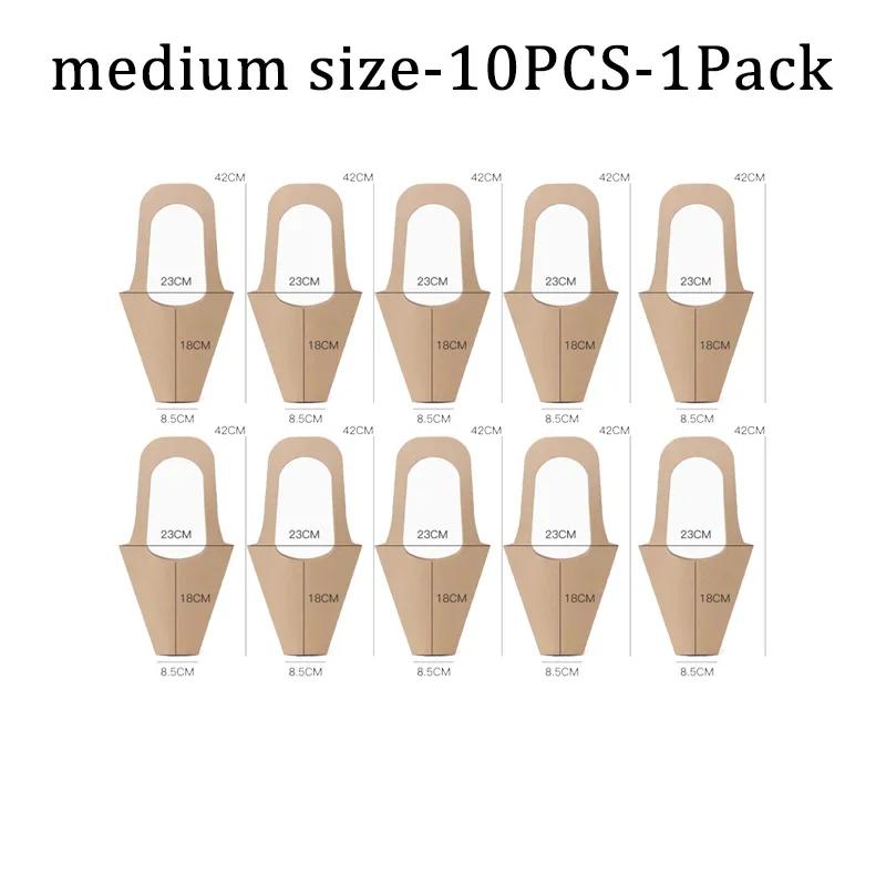 Flower Paper Bags Wrapping Gift Packaging for Wedding Party Decoration Material Birthday Gift Bag Decor Valentines' Day