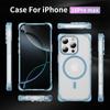 For iPhone 16 Pro Case Compatible with MagSafe Reinforced Corners TPU + Acrylic Back Cover