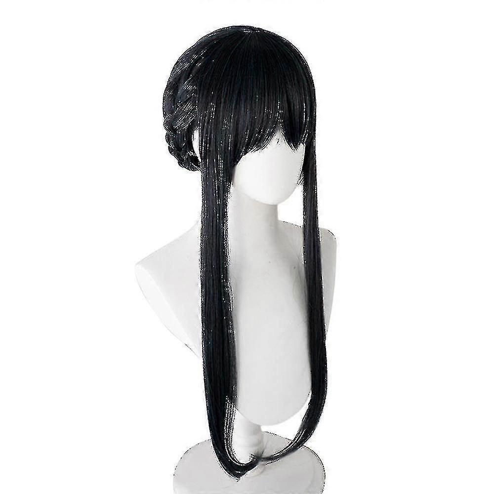 Anime Spyfamily Yor Forger Yor Briar Black Hair Party Wigs Props Q