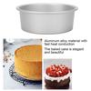 Anodized Aluminum Alloy Removable Bottom Cake Mold Round Shape Cake Mold DIY Baking Accessories