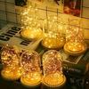 50/100/200 LED Copper Wire String Lights USB Plug-in Fairy Lights with Remote 8 Modes Lights Home Decoration