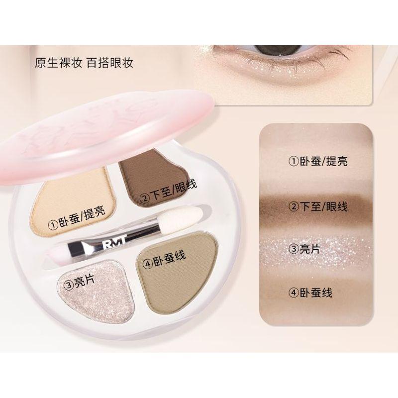 ROMANTISCHE SCHÖNHEIT - 4-Farben-Lidschatten - Pfirsich