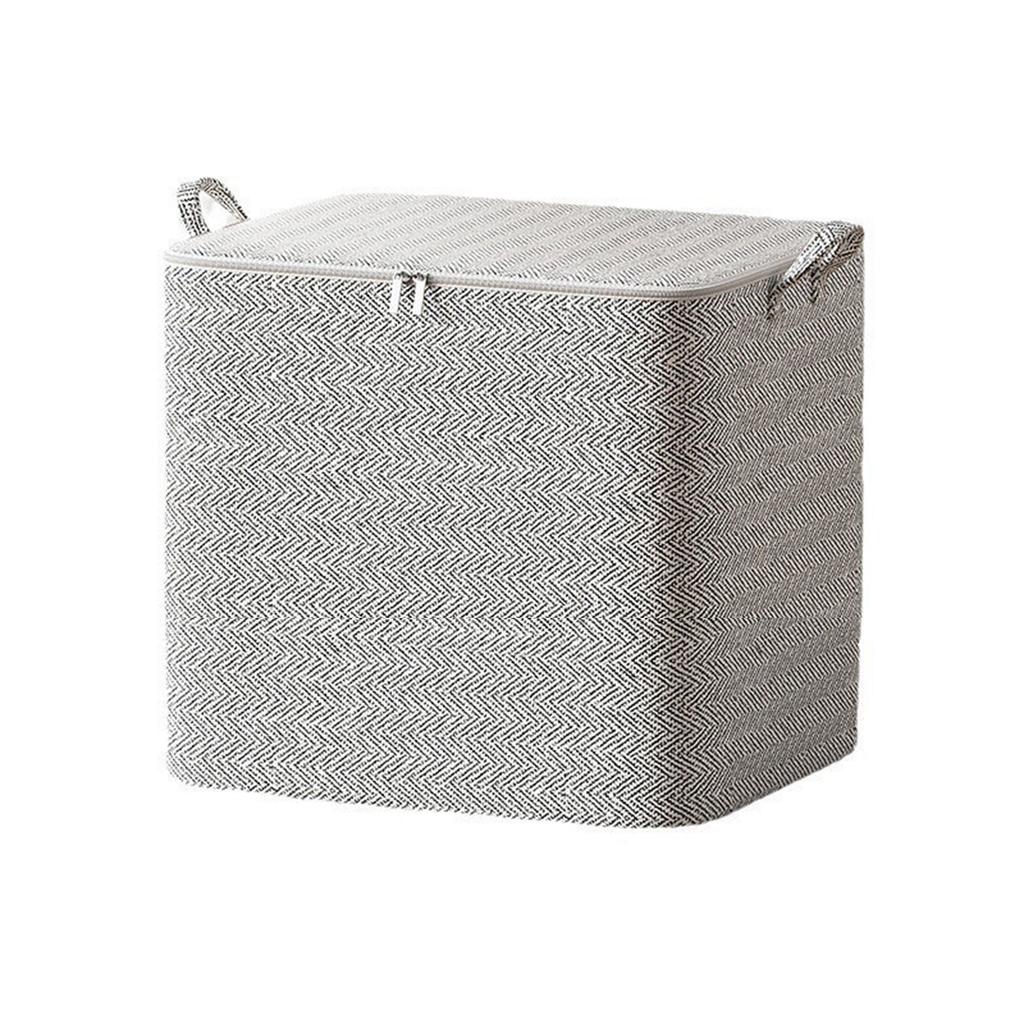 Large Capacity Storage Bags Gray Arrow Organization Bag Non Woven Fabric Clothes Blanket Organizer For Moving Bedroom Storage