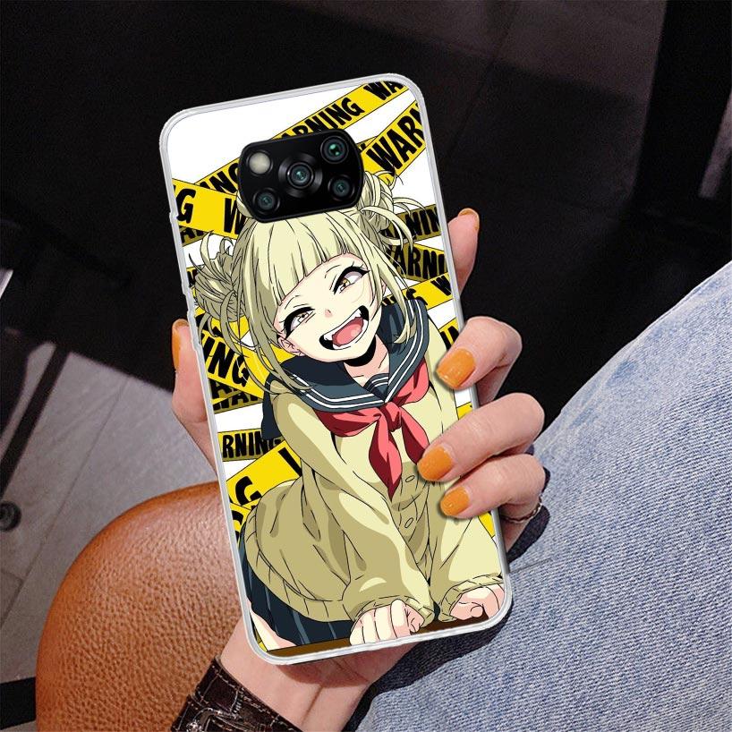 Himiko Toga My Hero Fashion Phnoe Case for Xiaomi Poco X5 X6 X7 Pro X4 Gt F7 Ultra M8 M7 Redmi 15C 15 13C 13 12C 12 Unique Cover