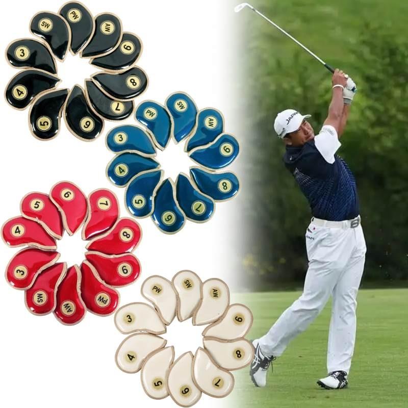 Vysoce kvalitní potisk krytů na golfové železa pro použití jako dárky a pro propagační účely