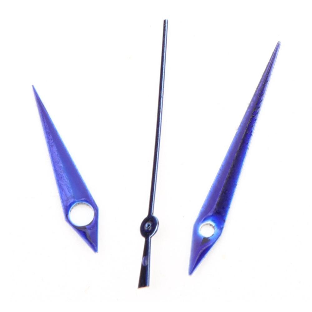 Gold Color Watch Needle Blue Color Watch Accessory for ETA2824 watch movement DIY Replacement