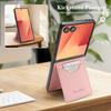 Leather Wallet Case For Samsung Galaxy Z Flip 8 7 Fe 6 5 4 3 Flip8 Flip7 Flip 7Fe Flip6 Flip5 Flip4 Flip3 Kickstand Phone Cover