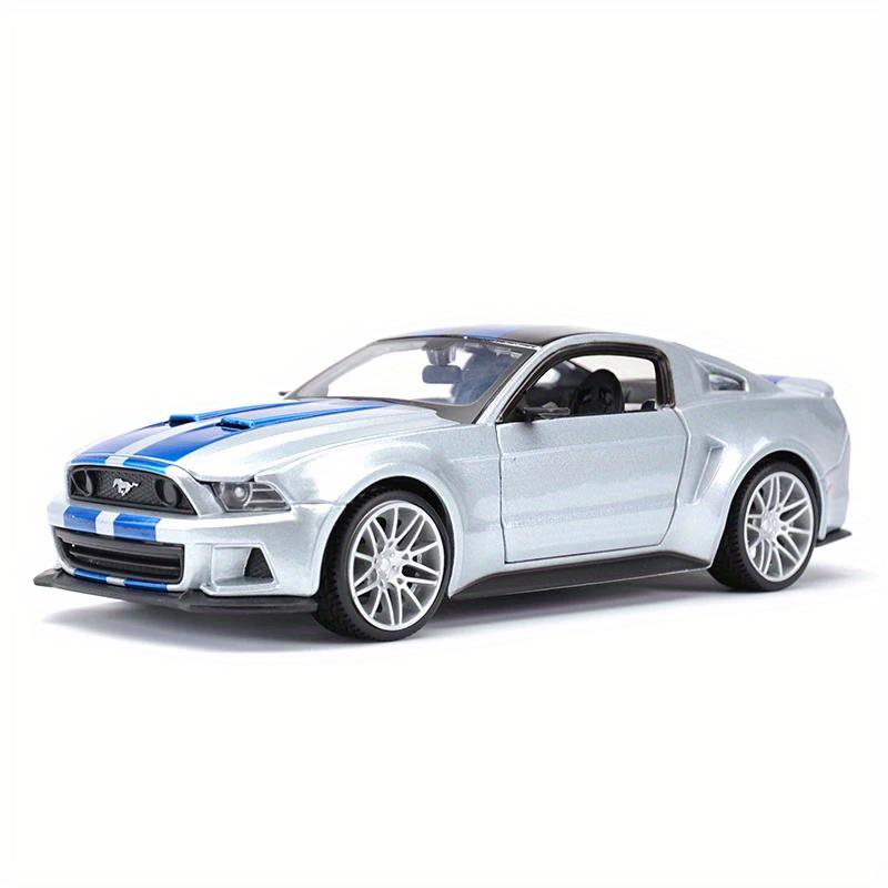 

1:24 2014 Ford Mustang Street Racer, спортивный автомобиль из сплава, статический литой автомобиль, игрушечные лошадки, литые под давлением Voiture, подарочная коллекция