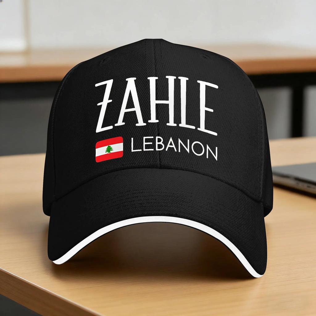 Lebanon Flag Map Sun Baseball Cap Spring Unisex Adult Smile With Love Print Trucker Hat Adjustable Running Hippie Baseball Caps