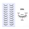 Whole One-piece False Eyelashes Hard Stems Natural Thick COS Thai Makeup Little Devil Daily 2026