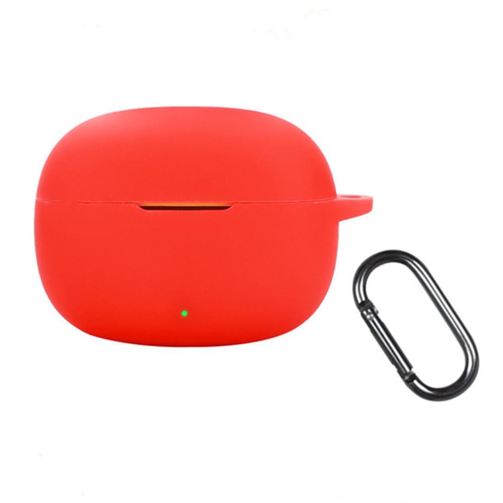 Dla Realme Buds T200 Lite Etui Silikonowe Bezprzewodowe Słuchawki Ochronne Etui z Klamrą Anti-Lost