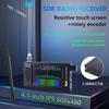 DSP SDR Radio Receiver Aluminum Alloy Rechargeable Radio Receiver Compact Radio Receiver for Garage Party Market