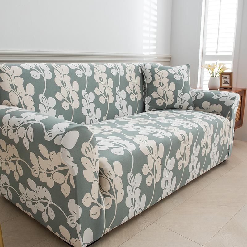 Stretch Sofa Covers for Living Room Anti Slip Soft Couch Cover, Washable Furniture Protector Elastic Bottom for Kids, Pets 1pc