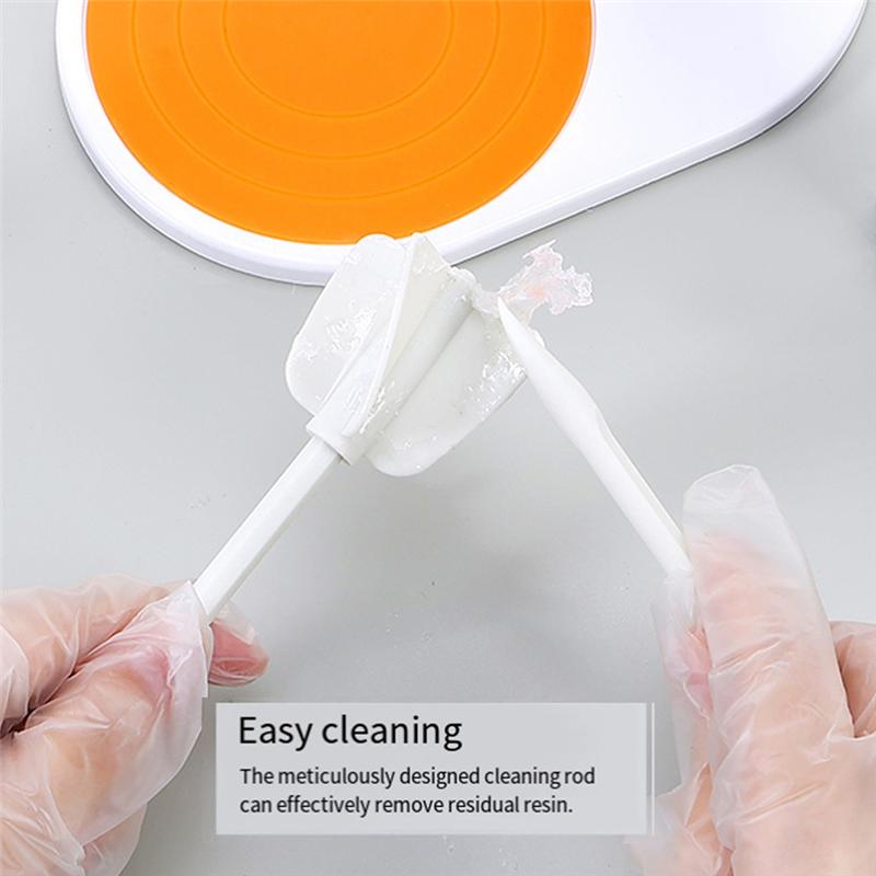 

A95I-Electric Resin Mixer With Bracket Rechargeable Epoxy Resin Mixer With Hands-Free Resin Mixer Bracket, Soap Making, Etc білий