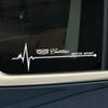 2PCS PVC Car Side Window Stickers Vinyl Waterproof Decals for Cadillac Escalade CT5 CT6 XT5 XT6 CTS XTS ATS STS Deville BLS SLS