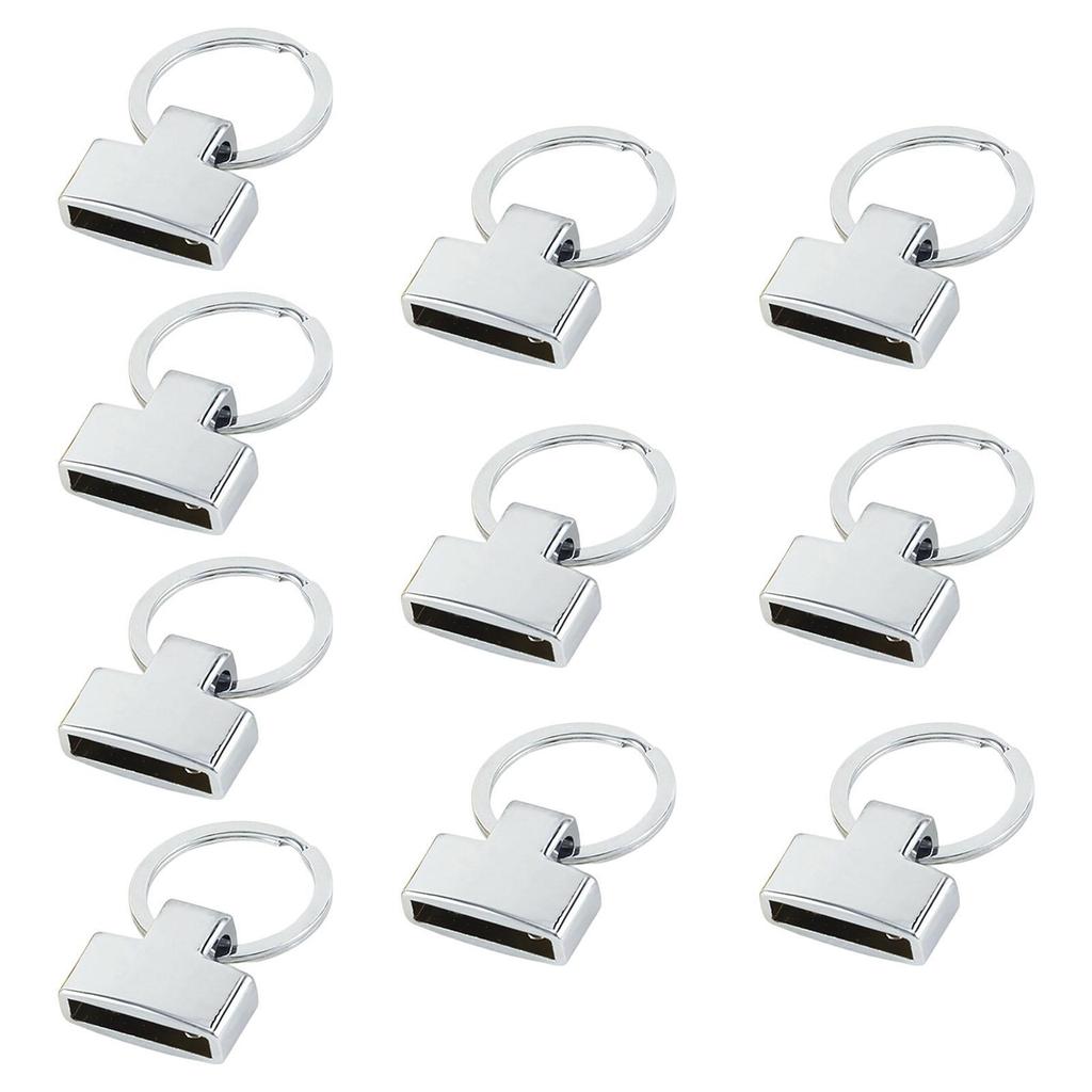 Pack of 10 Metal Lobster Clasp Clips Stylish Key Chain Charms for Jewelry Making Hook Swivel