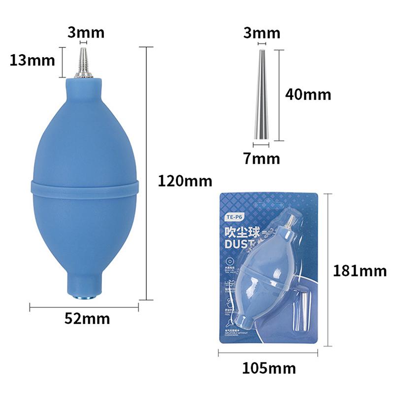 Gumový nástroj na čištění a odstraňování prachu Mini pumpa Čistič Foukání vzduchu Pro objektiv fotoaparátu Mobilní telefon Klávesnici Hodinky Tablet Obvody