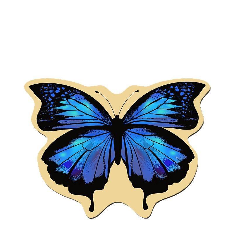 Irregular Butterfly Entrance Door Mat Household Shock Absorption Noise Reduction Sound Insulation Floor Mat