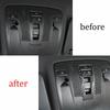 Inner Front Reading Light Cover Trim For Benz GLA CLA 2013-19 Real Carbon Fiber