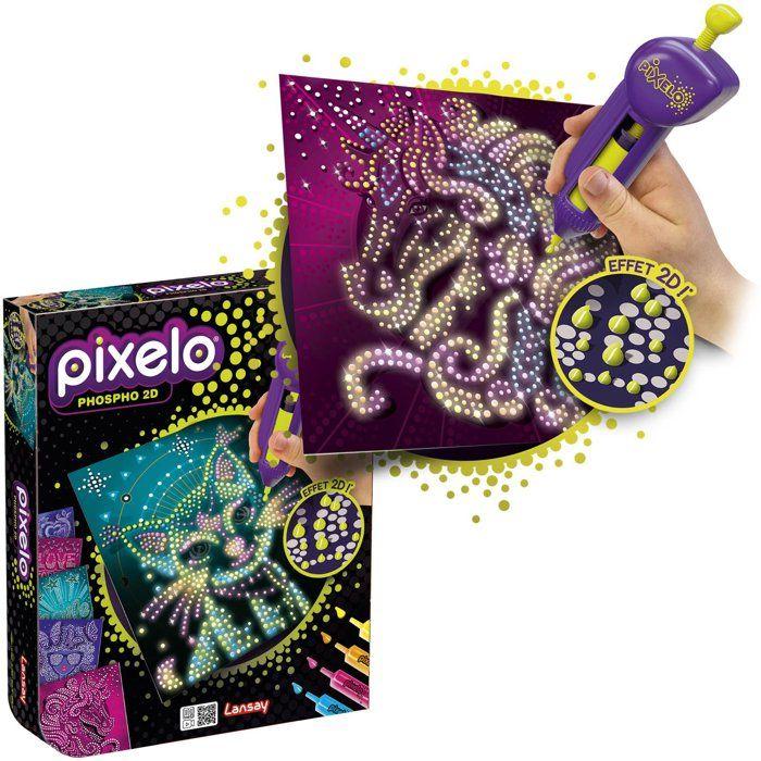 Jeu de coloriage - LANSAY - 20285 - Pixelo Phospho 2D