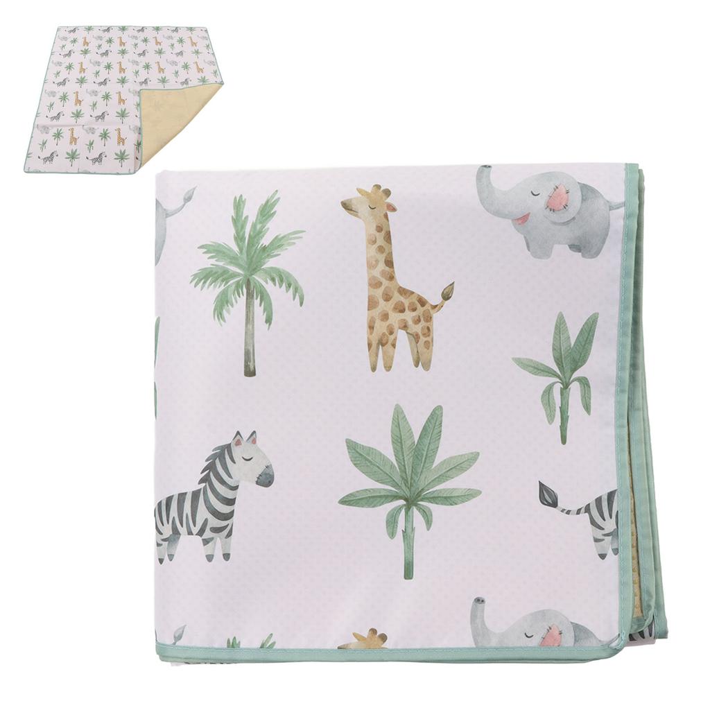 Baby Play Crawling Mat Prevent Slipping Waterproof Cute Patterns High Chair Floor Mat