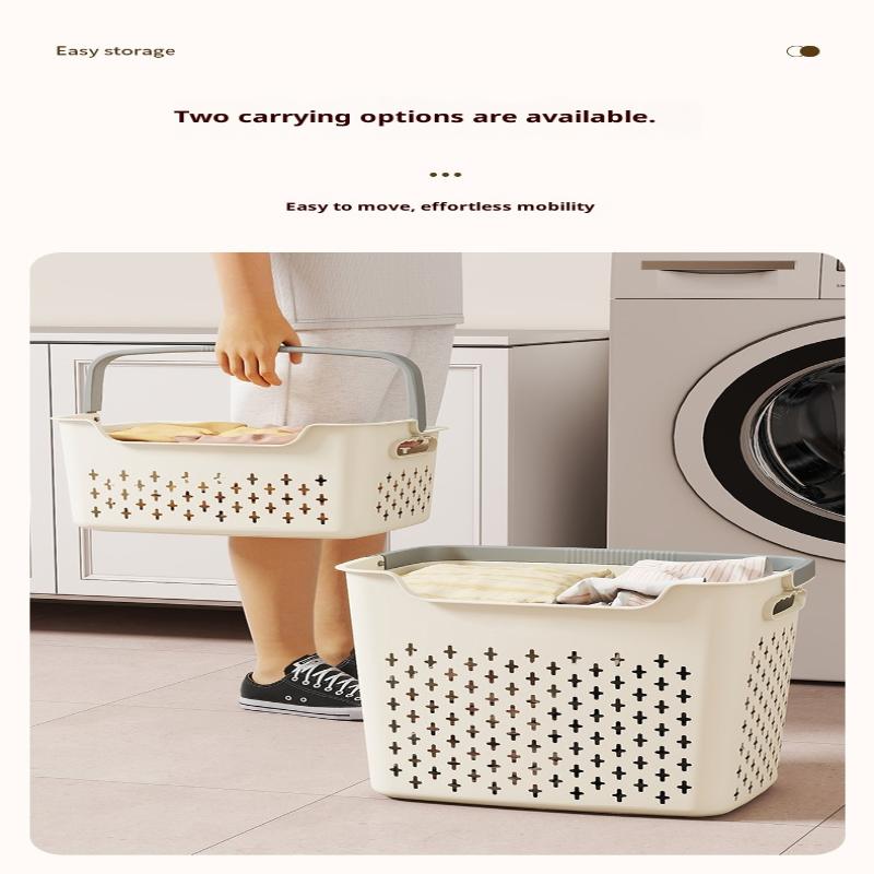 Cesto Portabiancheria di Grande Capacità Cesto per Bucato Domestico Cesto portaoggetti per Camera da Letto Bagno