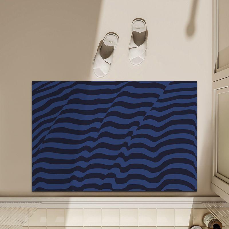 

Simple Striped Diatom Mud Floor Mat Bathroom Absorbent Floor Mat Non-Slip Quick-Drying Dirt-Resistant Floor Mat Toilet Door Floor Mat 40 * 60Cm (diatom mud)