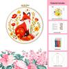 Embroidery Kit with 20 Hoops, Design Fabric Set for Adults