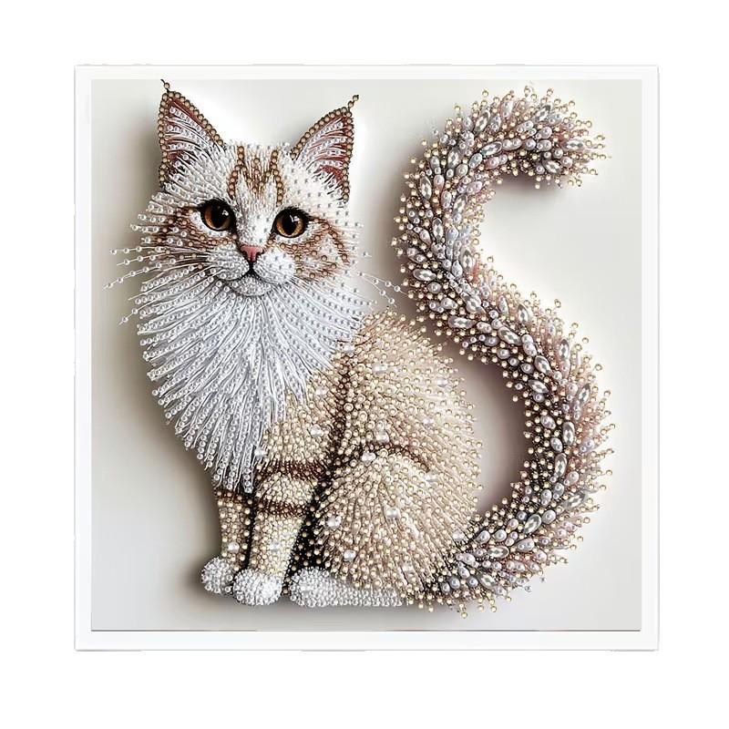 5d Diamond Painting Special-shaped Bright Diamond DIY Pearl Handmade Pendant Home Jewelry