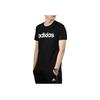 Adidas Retro American Logo Print Moisture-Wicking T-Shirt Men Tops Black EI4713