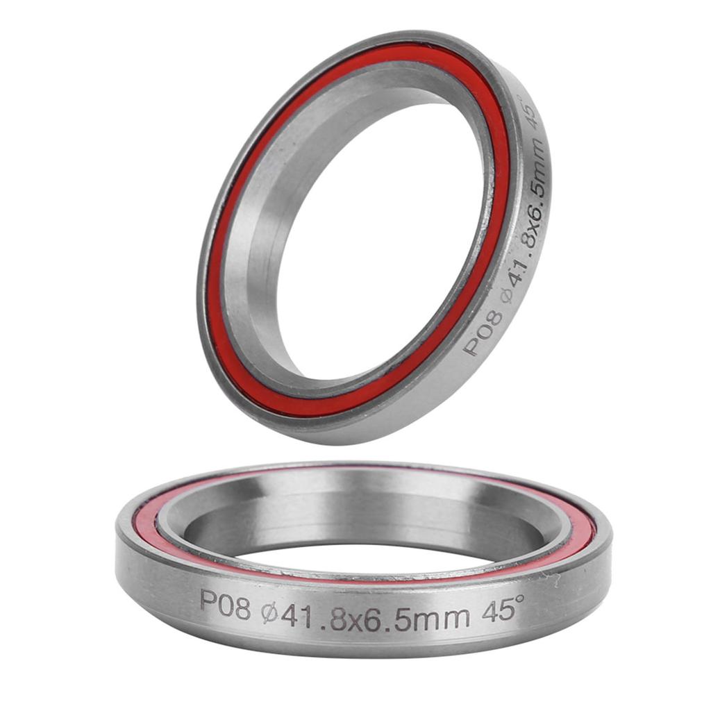 2 STÜCK 41,8MM Hochleistungs-Mountainbike Fahrrad Doppelt Abgedichtetes Lager Steuersatz Zubehör