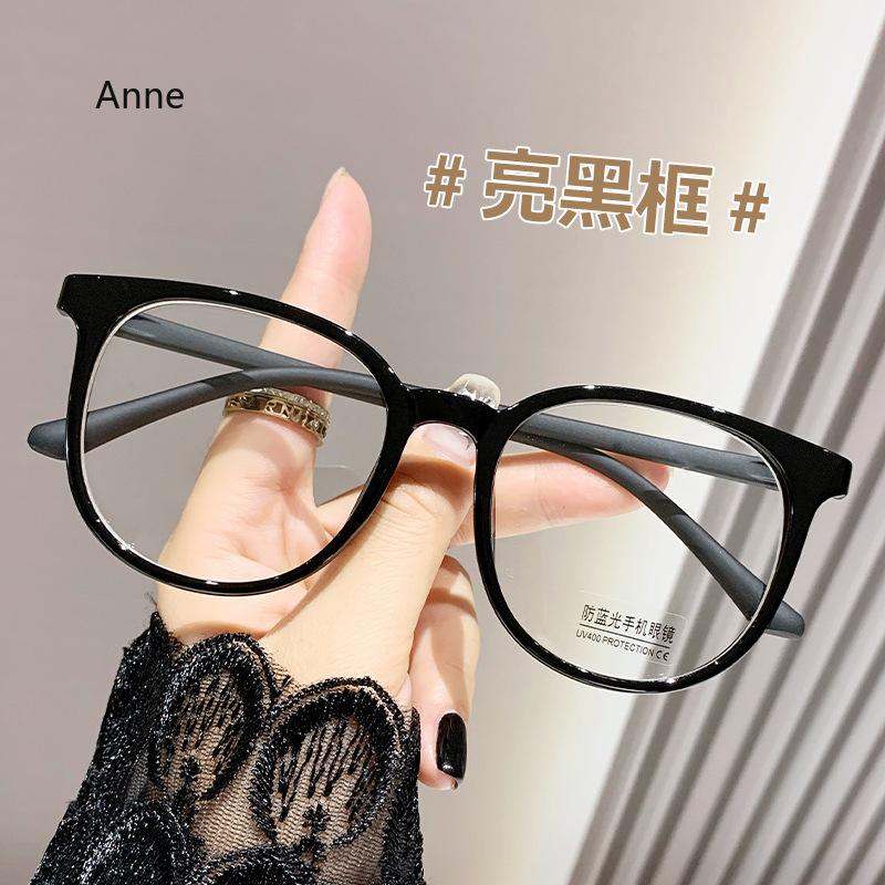 New Women Clear Lens Myopia Glasses Transparent Anti-Blue Light Nearsighted Eyeglasses Frame Diopter Myopia 0-1.0-4.0-6.0