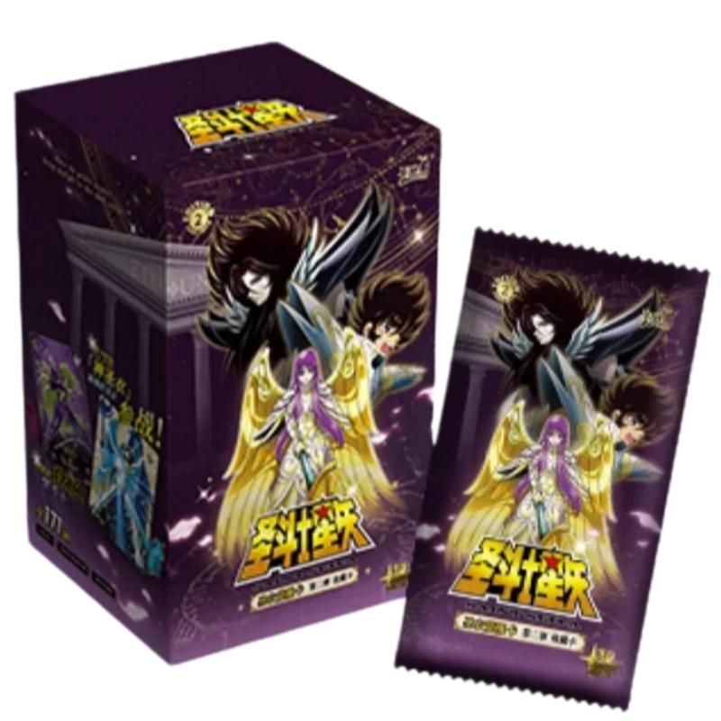 Genuine Saint Seiya Card Cartoon Collection Card Game Collection Card Periphery Children s Toys Holiday Gifts