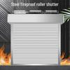 Fireproof Steel Composite Electric Roller Shutter Door with Double Track and Inorganic Cloth