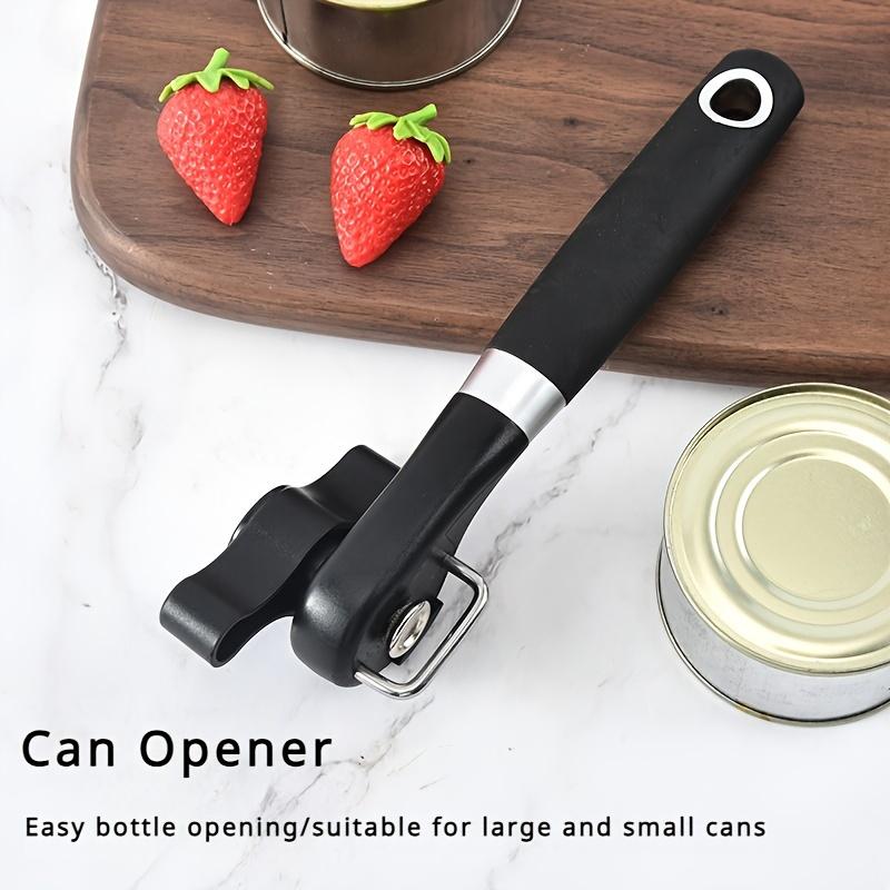 Multifunctional Stainless Steel Can Opener and Bottle Opener Versatile Kitchen Tool for Gifts and Everyday Use