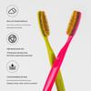 Senior Soft Bristle Wide-Head Toothbrush, Deep 360° Clean for Interdental Spaces, Men's & Women's Family Pack.