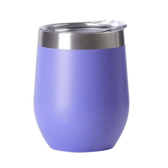 

Портативный стакан из нержавеющей стали с вакуумной изоляцией, чашка для кофе, чая, кружка с крышкой фиолетовый