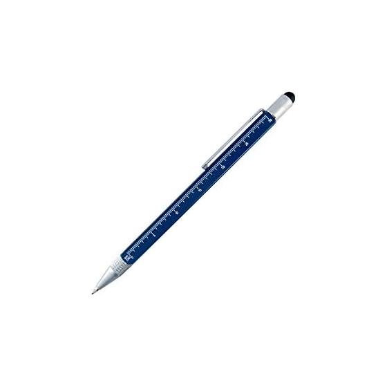 Meister by POINT Tool Pen Square Pencil 0.7mm Navy UB-SQL09P-NB Stylus Scale Mechanical Pencil Twist Action