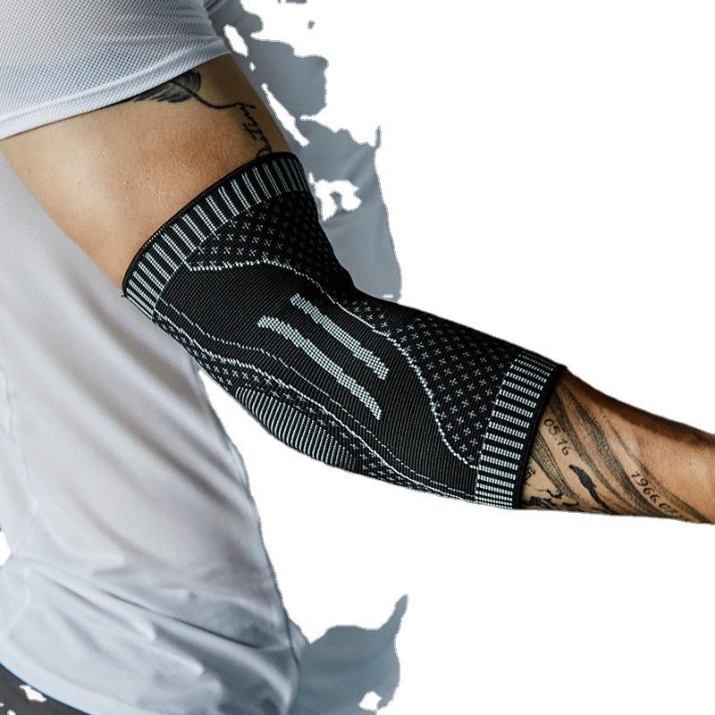 

Спортивные налокотники для мужчин, налокотники для фитнеса для жима лежа, баскетбольная компрессионная плоская опора для женских рук, противоизносные мужские теплые суставные рукава L