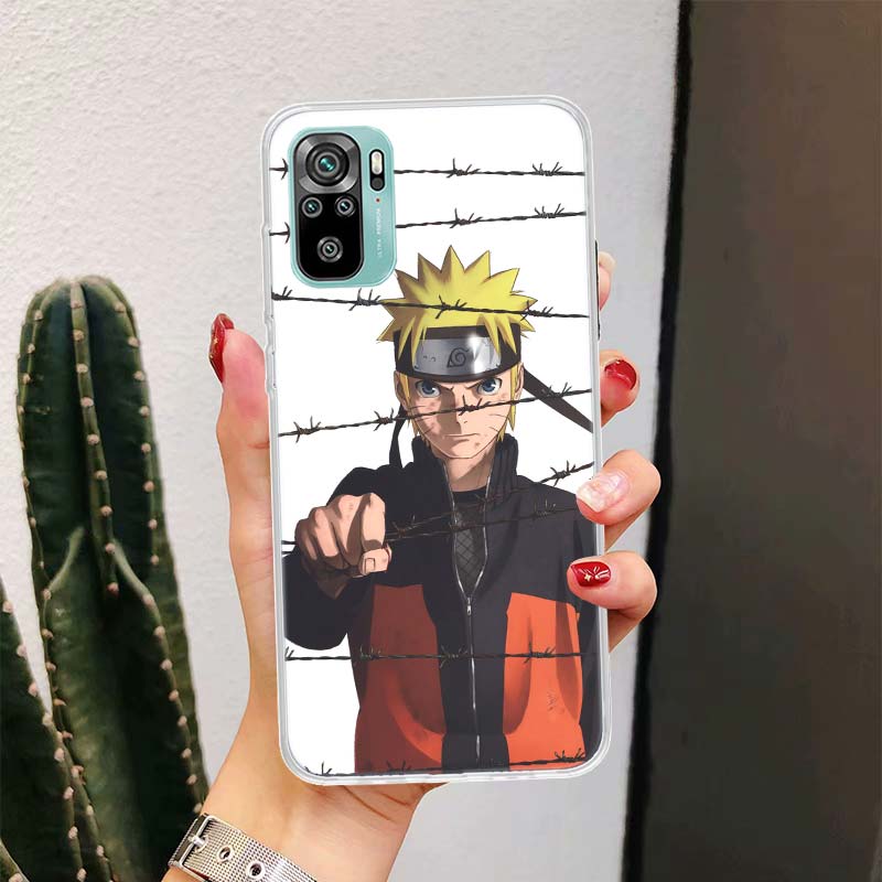 Naruto Anime Uzumaki For Xiaomi Redmi Note 10S 10 11S 11 9S 9 8T 8 Pro Phone Case 11T 5G 11E 9T 7 6 5 5A 4X Fundas Cover Coque X
