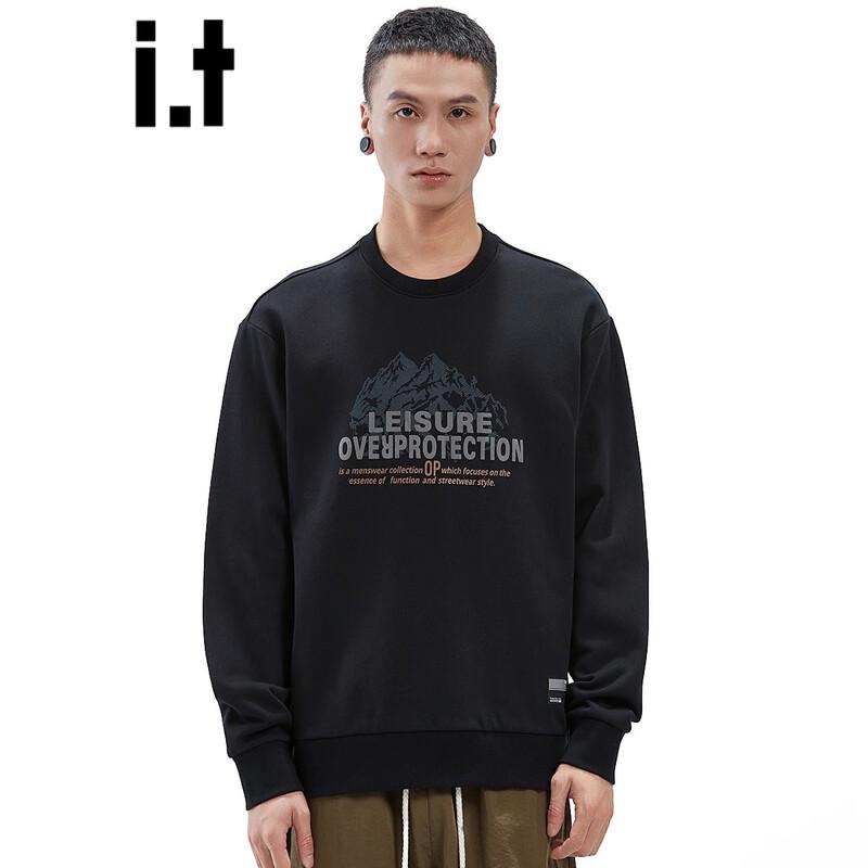 Men s Casual Round Neck Cotton Blend Sweatshirt XL