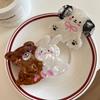 WoW Sheila Acetate European-American Style Cute Bear Rabbit Animal Bow Knot Dog Clip Thick Hair Valentine's Day Women