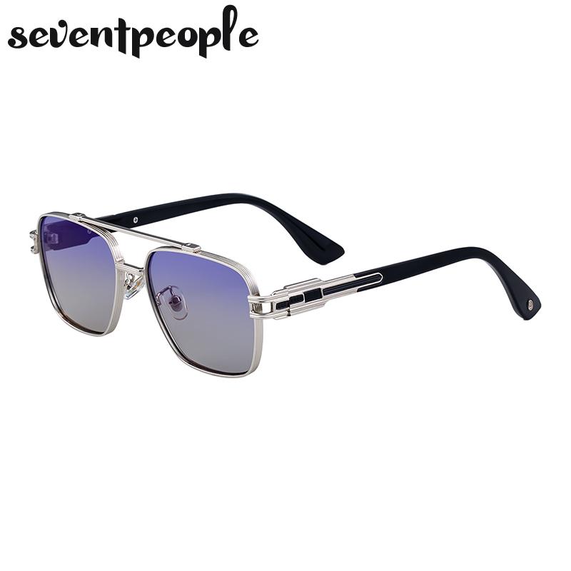 

Стимпанк Квадратные Солнцезащитные Очки Мужские Роскошный Бренд Винтажные Двойная Перекладина Панк Солнцезащитные Очки Для Мужчин Модные Водительские Очки UV400