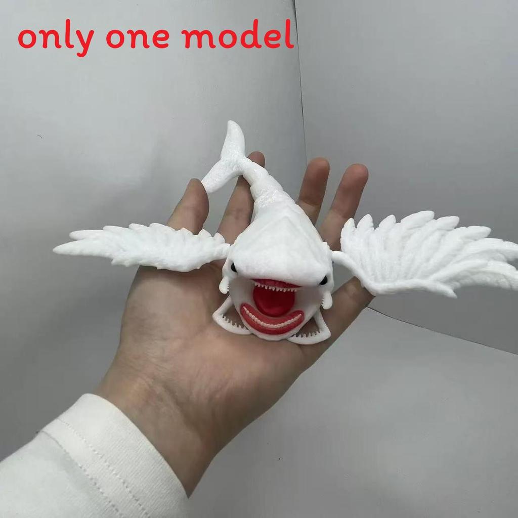 Tiefsee-Monster T-Rex 3D-Druck Modell Spielzeug Für Sammler Und Kinder