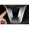 Matte Silver Cover Trim For Benz C-Class W205 Steering Wheel Border Strip 15-18