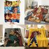 Comic A Avatar Der Letzte Airbender Wurf Flanell Wurfdecke Geeignet für Sofa Wohnzimmer Schlafzimmer